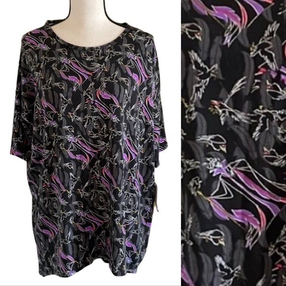 LuLaRoe Disney Maleficant Tunic Top Size Small - Picture 1 of 8